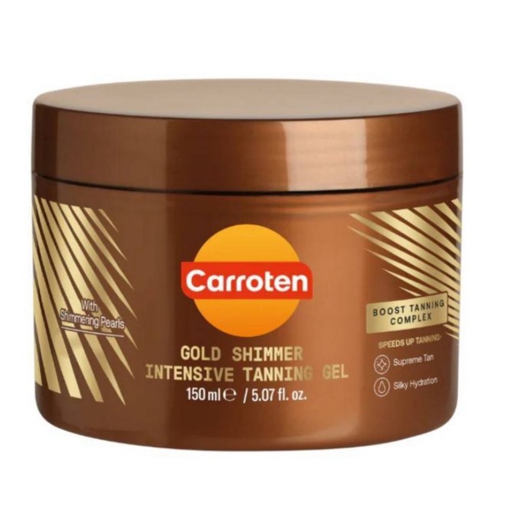 Gold Shimmer Intensive Tanning Gel - Brown